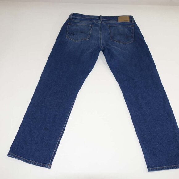 Mavi Men's Zach Straight Leg Jeans Size 36 x 28.5 Blue Mid Rise Denim 5 Pocket - Picture 6 of 8